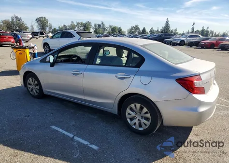 2012 Honda Civic Lx из США, поврежденный, VIN 19XFB2F57CE385314